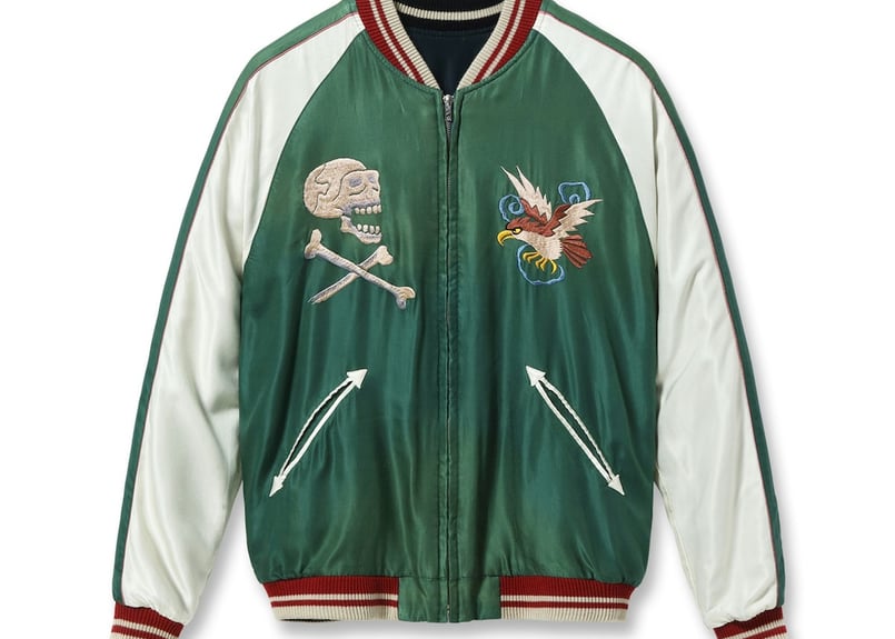 テーラー東洋スカジャン Acetate Souvenir Jacket “TIGER HEAD