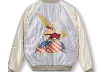 テーラー東洋スカジャン  ACETATE SOUVENIR JACKET “EAGLE” × “JAPAN MAP”