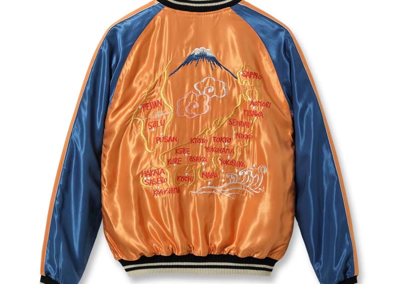 テーラー東洋スカジャン Acetate Souvenir Jacket “TIGER HEA
