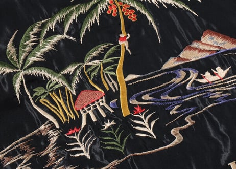 TAILOR TOYO テーラー東洋 ACETATE SOUVENIR JACKET “BLACK TIGER” × “ALOHA HAWAII”