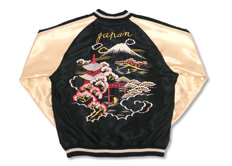 TAILOR TOYO テーラー東洋 ACETATE SOUVENIR JACKET“ROARING TIGER” × “LANDSCAPE”