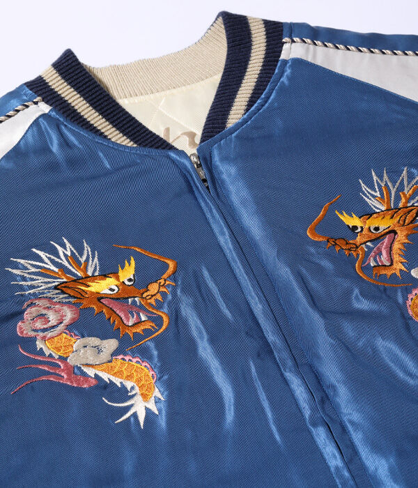 テーラー東洋スカジャン Acetate Quilted Souvenir Jacket “ テーラー東洋スカジャン Acetate Quilted Souvenir Jacket “