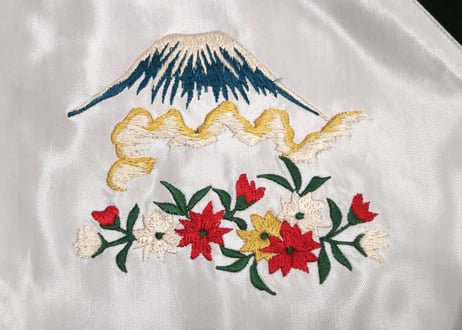 タイトル：TAILOR TOYO テーラー東洋 ACETATE SOUVENIR JACKET "舞子"X"WHITE EAGLE"横須賀MIKASA