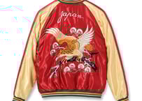 テーラー東洋スカジャン  ACETATE SOUVENIR JACKET“EAGLE” × “BLUE TIGER”