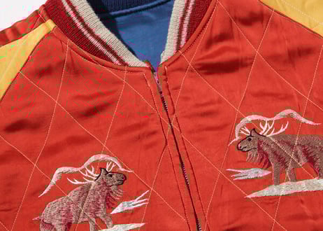 港商スペシャル 限定モデル“KOSHO & CO.” SPECIAL EDITION SOUVENIR JACKET “ALASKA MAP” × “ALASKAN EAGLE”