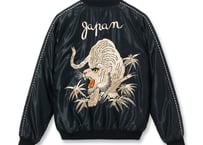 テーラー東洋スカジャン 別珍 Velveteen Souvenir Jacket“WHITE