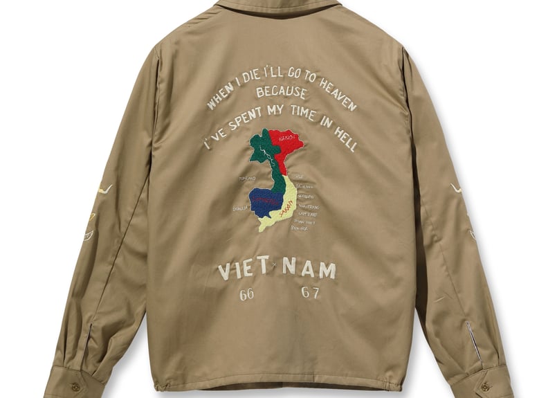 テーラー東洋 ベトジャンLate 1960s Style Cotton Vietnam Jac...