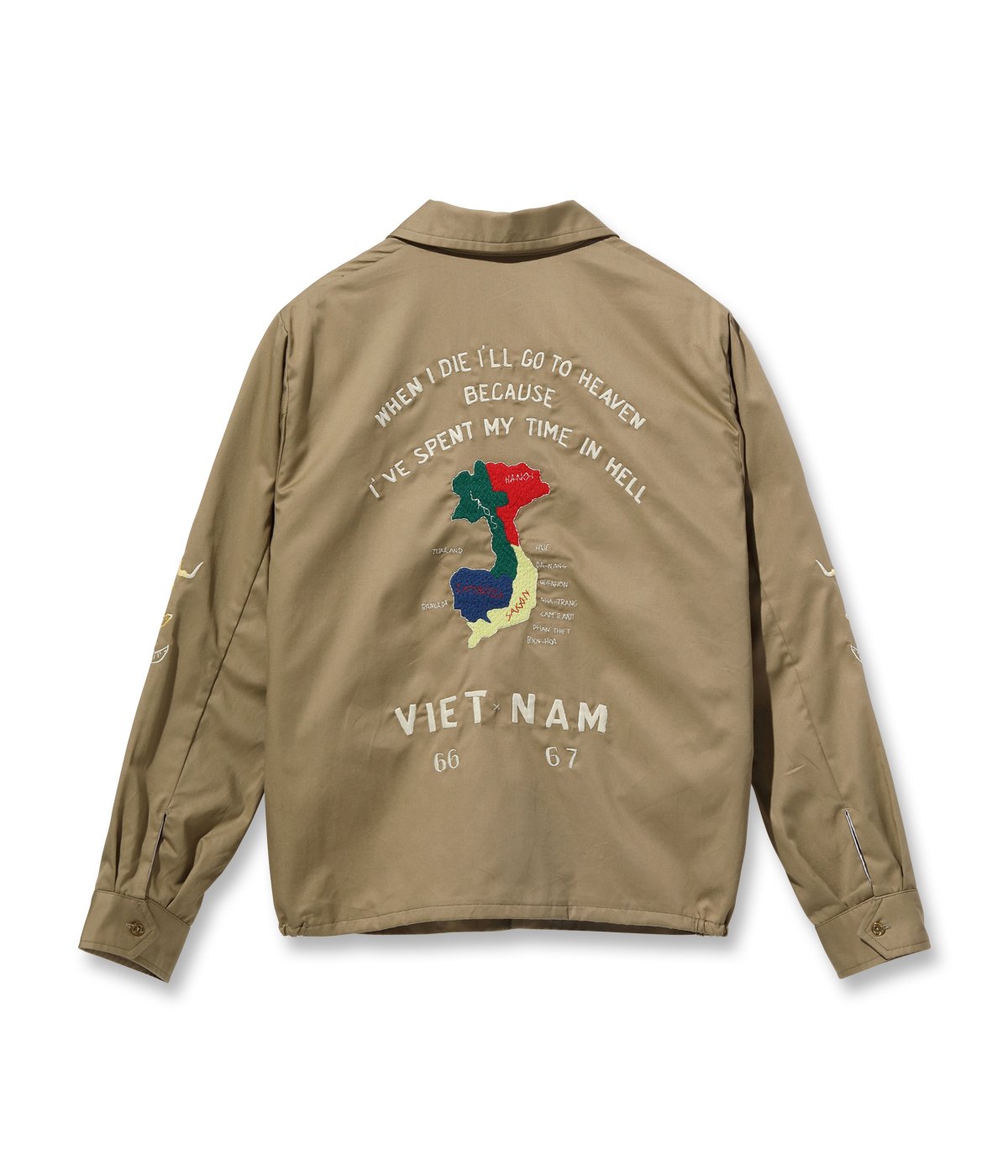 テーラー東洋 ベトジャンLate 1960s Style Cotton Vietnam Jac