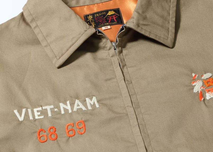 テーラー東洋 ベトジャンLate 1960s Style Cotton Vietnam Jac