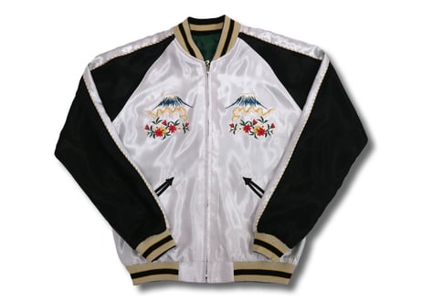 タイトル：TAILOR TOYO テーラー東洋 ACETATE SOUVENIR JACKET "舞子"X"WHITE EAGLE"横須賀MIKASA