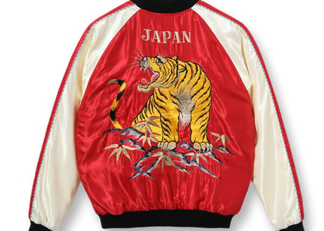 テーラー東洋スカジャン  ACETATE SOUVENIR JACKET “ROARING TIGER” × “EAGLE”
