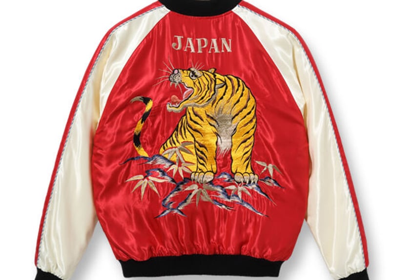 テーラー東洋スカジャン ACETATE SOUVENIR JACKET “ROARING T テーラー東洋スカジャン ACETATE SOUVENIR JACKET “ROARING T