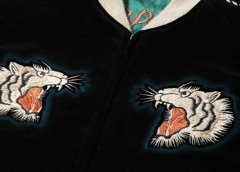 10月【限定】港商Velveteen × Acetate Quilted Souvenir J