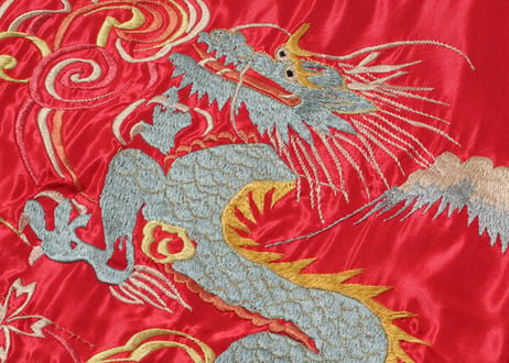 TAILOR TOYO テーラー東洋 ACETATE SOUVENIR JACKET “BLUE EAGLE” × “DRAGON”