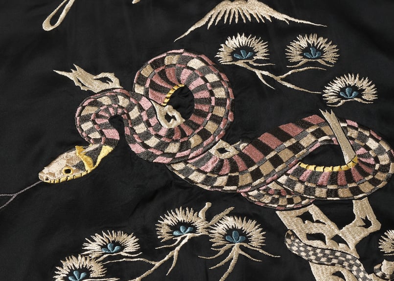 テーラー東洋 港商 巳年 限定Acetate Souvenir Jacket 東洋エンタープ