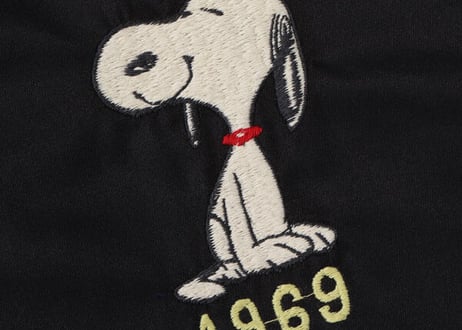 TAILOR TOYO テーラー東洋 ベトジャン Cotton Vietnam Jacket “SNOOPY 1969”  BLACK