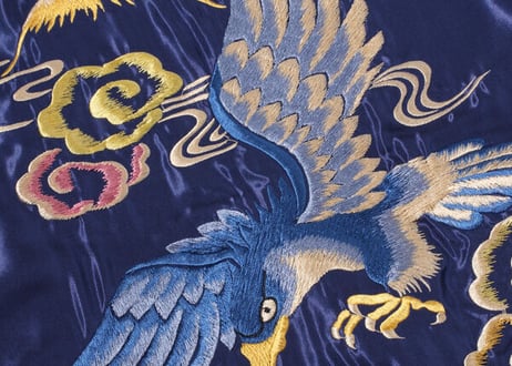 TAILOR TOYO テーラー東洋 ACETATE SOUVENIR JACKET “BLUE EAGLE” × “DRAGON”
