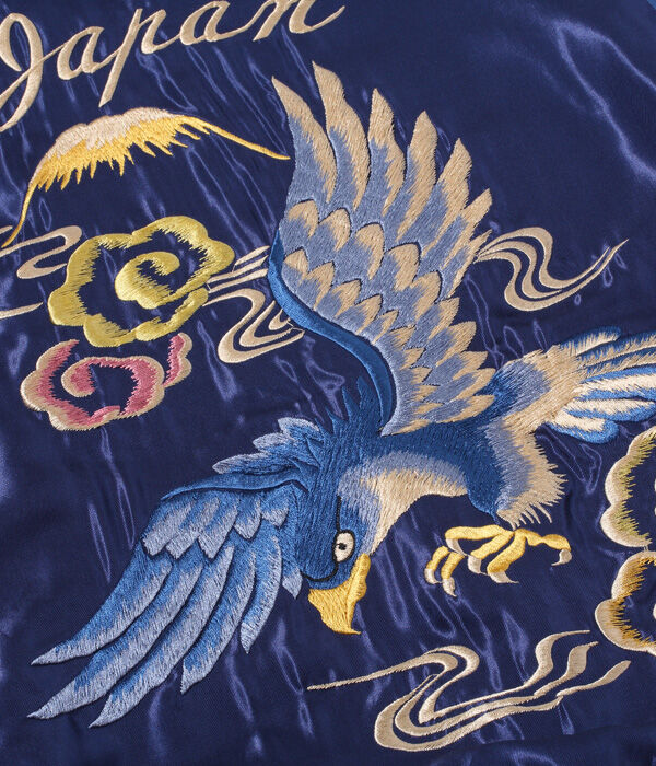 TAILOR TOYO テーラー東洋 ACETATE SOUVENIR JACKET “BLU