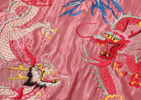 テーラー東洋スカジャン  ACETATE SOUVENIR JACKET “DUELLING DRAGONS”×“WHITE TIGER”
