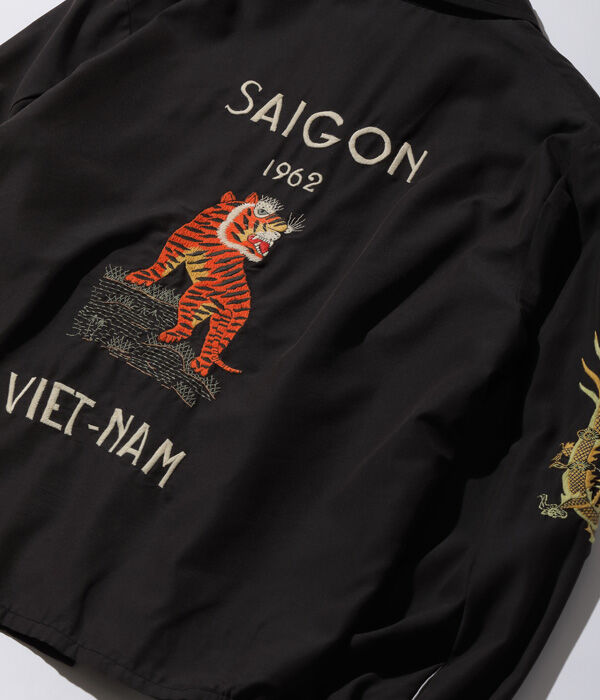 テーラー東洋ベトジャンEarly 1960s Style Cotton Rayon Vietn テーラー東洋ベトジャンEarly 1960s Style Cotton Rayon Vietn