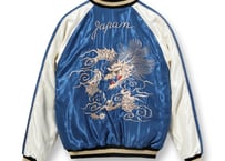 MIKASA オリジナルスカジャン 【パイピングモデル】 花龍 薄手 日本製