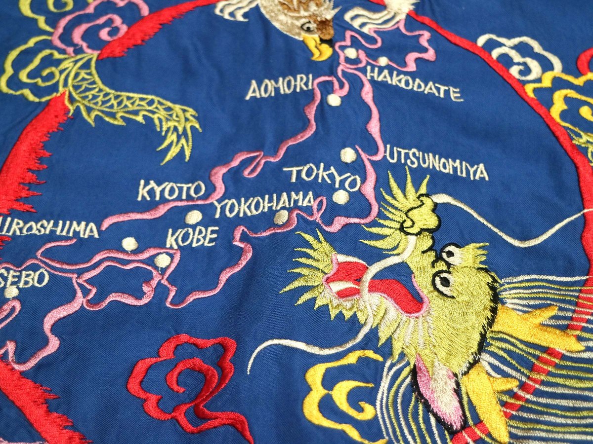 テーラー東洋スカジャン ACETATE SOUVENIR JACKET AGING MODEL テーラー東洋スカジャン ACETATE SOUVENIR JACKET AGING MODEL