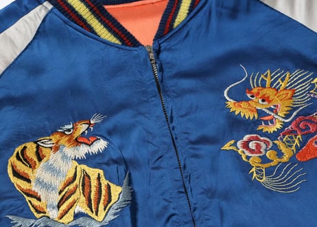 テーラー東洋 港商  限定Acetate Souvenir Jacket KOSHO & CO. Special Edition “EAGLE & DRAGON” × “JAPAN MAP”