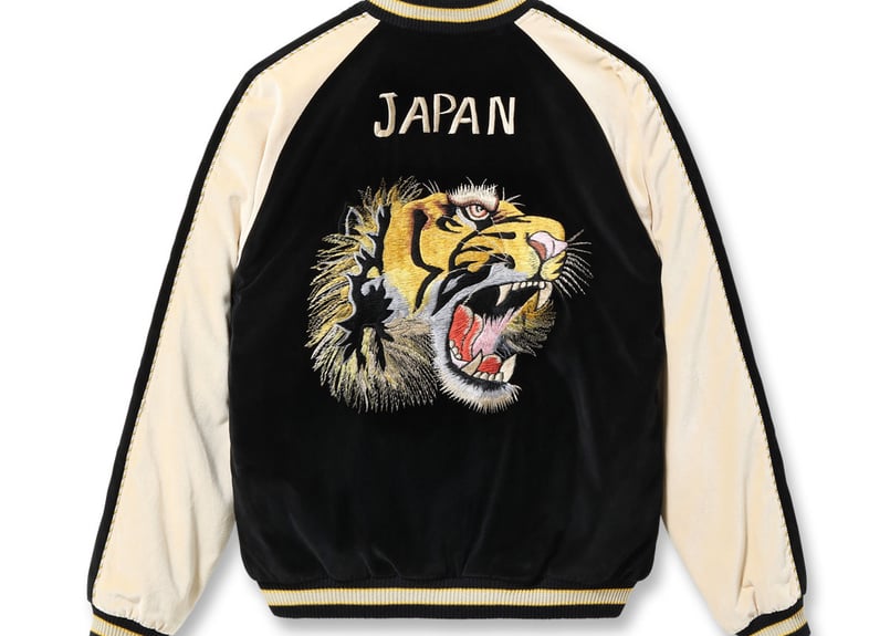 テーラー東洋　別珍　スカジャン　検　ヴィンテージ 10月発売テーラー東洋スカジャン 別珍中綿無Velveteen (Two-tone