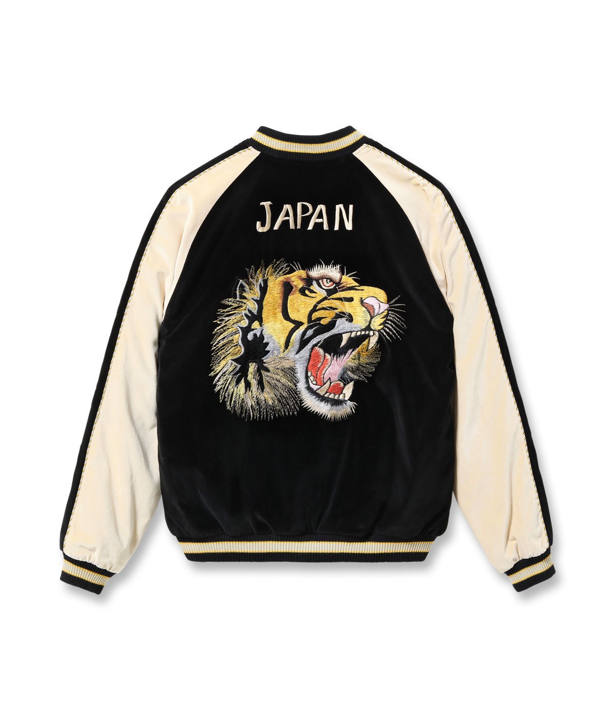 10月発売テーラー東洋スカジャン 別珍中綿無Velveteen (Two-tone