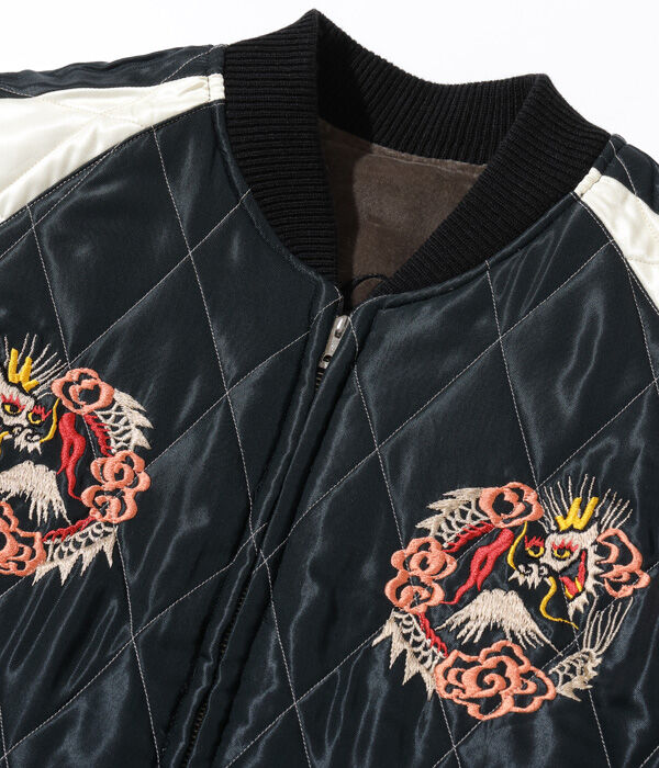 テーラー東洋スカジャン 別珍 Velveteen Souvenir Jacket “BLACK テーラー東洋スカジャン 別珍 Velveteen Souvenir Jacket “BLACK