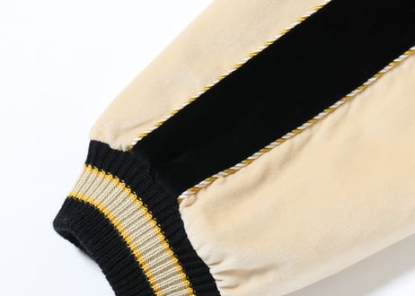 初復刻 べっちん テーラー東洋スカジャン 別珍中綿無Velveteen (Two-tone)×Acetate Souvenir Jacket “TIGER HEAD” × “GOLD DRAGON”