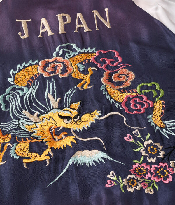 テーラー東洋スカジャン Acetate Souvenir Jacket“EAGLE” × “D
