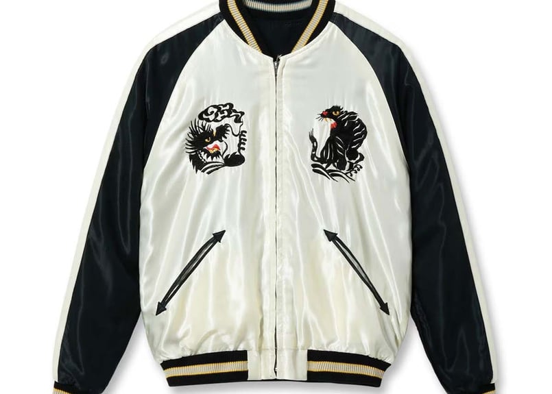 テーラー東洋スカジャン Acetate Souvenir Jacket “ROARING TI