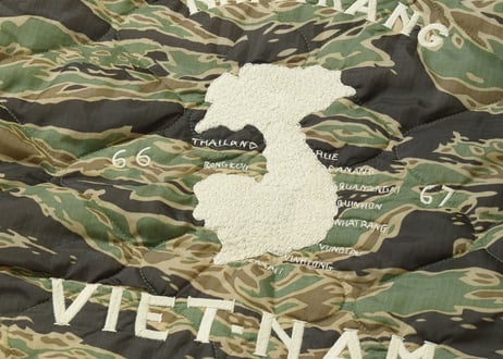 テーラー東洋 スカジャン ベトジャン キルティング Vietnam Liner Jacket “VIET-NAM MAP”