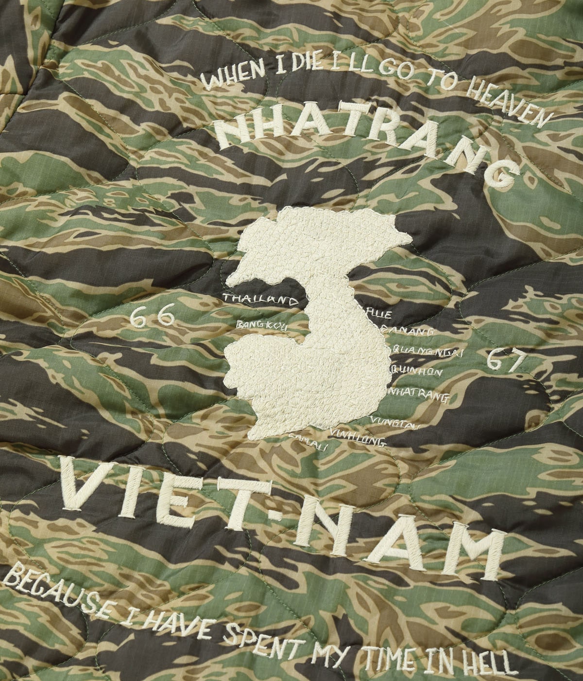テーラー東洋 スカジャン ベトジャン キルティング Vietnam Liner