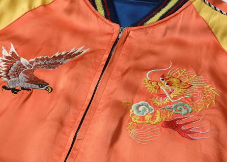 テーラー東洋 港商  限定Acetate Souvenir Jacket KOSHO & CO. Special Edition “EAGLE & DRAGON” × “JAPAN MAP”