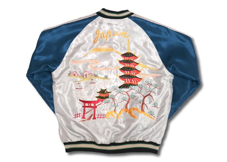 TAILOR TOYO テーラー東洋 ACETATE SOUVENIR JACKET“ROARING TIGER” × “LANDSCAPE”