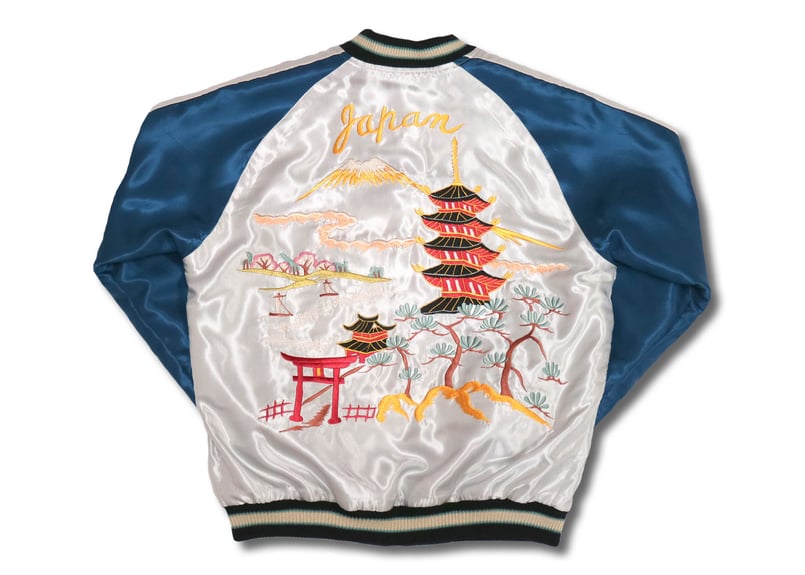 テーラー東洋 / Acetate Souvenir Jacket テーラー東洋スカジャン Acetate Quilted Souvenir Jacket “