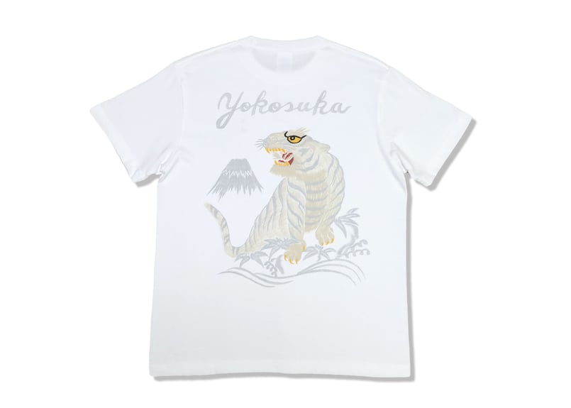 スーベニアTシャツ 虎 横須賀 オリジナル スカジャンTシャツ | MIKASA