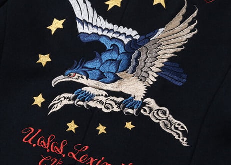 テーラー東洋SUKA PEA COAT “BUZZ RICKSON'S 30th ANNIVERSARY MODEL USS LEXINTON CVA-16 SUKA EMBROIDERY”