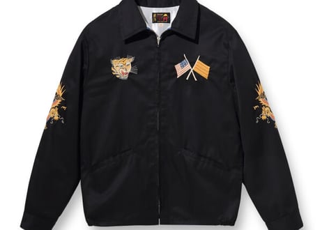 TAILOR TOYO テーラー東洋 Cotton Vietnam Jacket “VIETNAM DRAGON”  BLACK