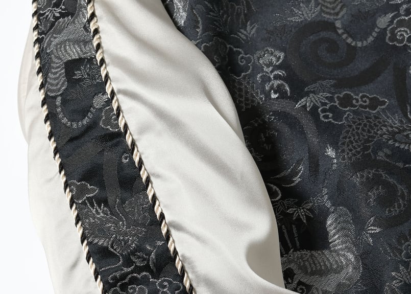 限定】港商Rayon Brocade × Acetate Souvenir Jacket