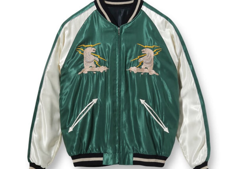 テーラー東洋スカジャン ACETATE SOUVENIR JACKET “ALASKAN F