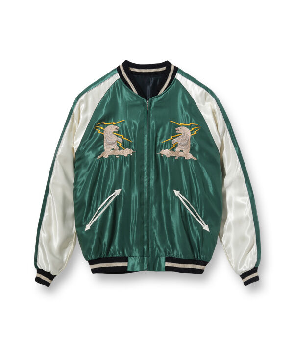 テーラー東洋スカジャン ACETATE SOUVENIR JACKET “ALASKAN F テーラー東洋スカジャン ACETATE SOUVENIR JACKET “ALASKAN F