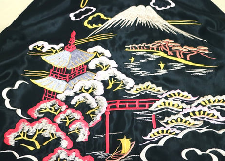 TAILOR TOYO テーラー東洋 ACETATE SOUVENIR JACKET“ROARING TIGER” × “LANDSCAPE”