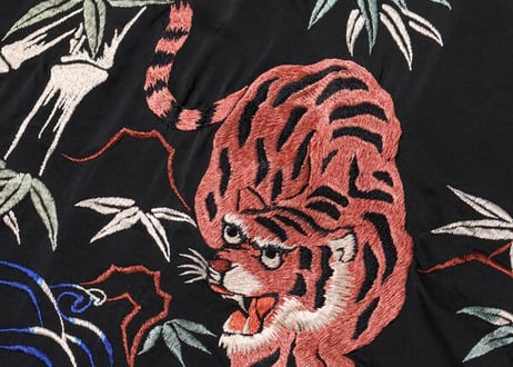 テーラー東洋スカジャン 港商スペシャル “KOSHO & CO.” Special Edition ““BAMBOO & TIGER” × “TIGER PRINT”