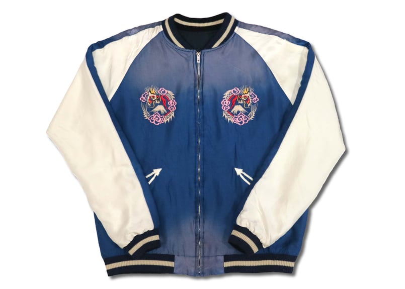 テーラー東洋スカジャン ACETATE SOUVENIR JACKET AGING MODEL テーラー東洋スカジャン ACETATE SOUVENIR JACKET AGING MODEL