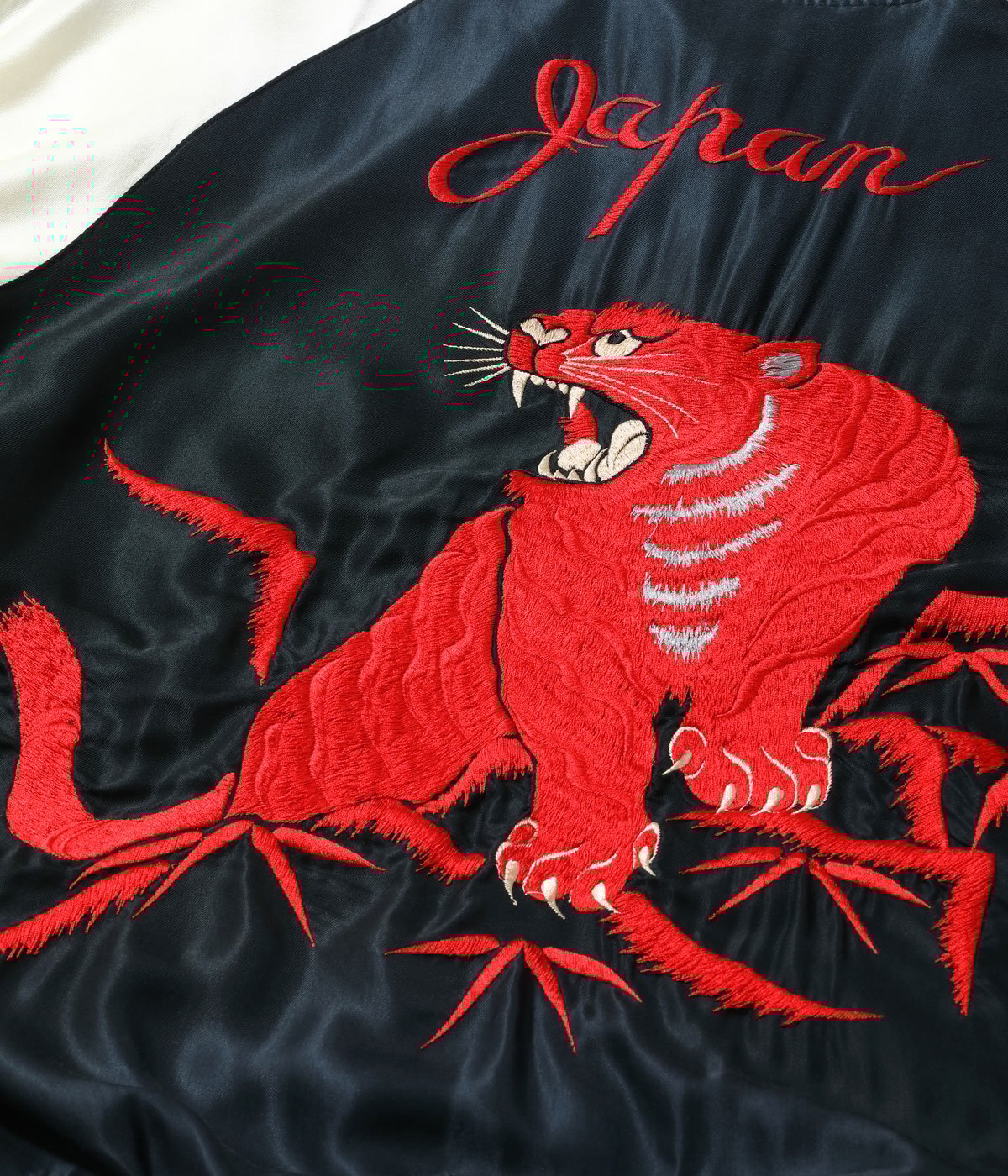 テーラー東洋スカジャン Acetate Souvenir Jacket “RED TIGER”