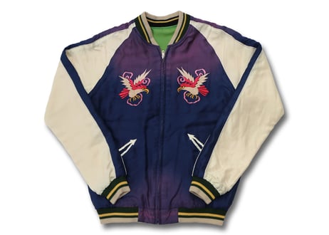 TAILOR TOYO テーラー東洋スカジャン ACETATE SOUVENIR JACKET AGING MODEL“GOLD DRAGON×”RED EAGLE”横須賀MIKASA
