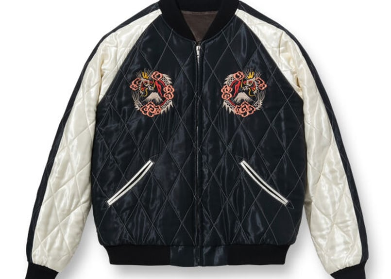 50's スーベニアジャケット別珍souvenir jacket スカジャン